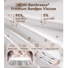 image:imageWiWi Bamboo Viscose womens capri pants Wide Leg Pajama Super Soft Lounge knit Sleep shorts Cooling Pj Bottoms SXXLAwhite Stars