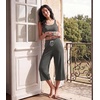 image:imageWiWi Bamboo Viscose womens capri pants Wide Leg Pajama Super Soft Lounge knit Sleep shorts Cooling Pj Bottoms SXXLCiron Grey