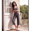 image:imageWiWi Bamboo Viscose womens capri pants Wide Leg Pajama Super Soft Lounge knit Sleep shorts Cooling Pj Bottoms SXXLCmisty Grey