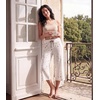 image:imageWiWi Bamboo Viscose womens capri pants Wide Leg Pajama Super Soft Lounge knit Sleep shorts Cooling Pj Bottoms SXXLCwhite Stars