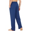 image:imageWiWi Mens Pajama Pants Soft Viscose Bamboo 1 or 2 Pack Sleep Lounge Bottoms Comfy Pj Loungewear with Pockets S4XAblue Depth