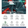 image:imageWiWi Mens Pajama Pants Soft Viscose Bamboo 1 or 2 Pack Sleep Lounge Bottoms Comfy Pj Loungewear with Pockets S4XAchristmas Elk on Green