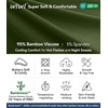image:imageWiWi Mens Pajama Pants Soft Viscose Bamboo 1 or 2 Pack Sleep Lounge Bottoms Comfy Pj Loungewear with Pockets S4XAdark Fence Green