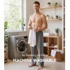 image:imageWiWi Mens Pajama Pants Soft Viscose Bamboo 1 or 2 Pack Sleep Lounge Bottoms Comfy Pj Loungewear with Pockets S4XAdark Heather Grey