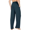 image:imageWiWi Mens Pajama Pants Soft Viscose Bamboo 1 or 2 Pack Sleep Lounge Bottoms Comfy Pj Loungewear with Pockets S4XAdeep Teal