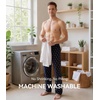 image:imageWiWi Mens Pajama Pants Soft Viscose Bamboo 1 or 2 Pack Sleep Lounge Bottoms Comfy Pj Loungewear with Pockets S4XAdeer on Navy