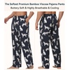 image:imageWiWi Mens Pajama Pants Soft Viscose Bamboo 1 or 2 Pack Sleep Lounge Bottoms Comfy Pj Loungewear with Pockets S4XAdog