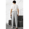 image:imageWiWi Mens Pajama Pants Soft Viscose Bamboo 1 or 2 Pack Sleep Lounge Bottoms Comfy Pj Loungewear with Pockets S4XAlight Heather Grey
