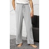 image:imageWiWi Mens Pajama Pants Soft Viscose Bamboo 1 or 2 Pack Sleep Lounge Bottoms Comfy Pj Loungewear with Pockets S4XAlight Heather Grey