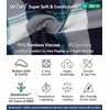image:imageWiWi Mens Pajama Pants Soft Viscose Bamboo 1 or 2 Pack Sleep Lounge Bottoms Comfy Pj Loungewear with Pockets S4XAnavyGreen Stripe Plaid