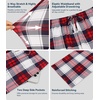 image:imageWiWi Mens Pajama Pants Soft Viscose Bamboo 1 or 2 Pack Sleep Lounge Bottoms Comfy Pj Loungewear with Pockets S4XAnavyRed Plaid