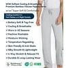 image:imageWiWi Mens Pajama Pants Soft Viscose Bamboo 1 or 2 Pack Sleep Lounge Bottoms Comfy Pj Loungewear with Pockets S4XBash Grey