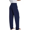 image:imageWiWi Mens Pajama Pants Soft Viscose Bamboo 1 or 2 Pack Sleep Lounge Bottoms Comfy Pj Loungewear with Pockets S4XBdark Blue