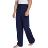image:imageWiWi Mens Pajama Pants Soft Viscose Bamboo 1 or 2 Pack Sleep Lounge Bottoms Comfy Pj Loungewear with Pockets S4XBdark Blue