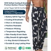image:imageWiWi Mens Pajama Pants Soft Viscose Bamboo 1 or 2 Pack Sleep Lounge Bottoms Comfy Pj Loungewear with Pockets S4XBdog