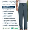image:imageWiWi Mens Pajama Pants Soft Viscose Bamboo 1 or 2 Pack Sleep Lounge Bottoms Comfy Pj Loungewear with Pockets S4XBgrayish Blue