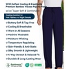image:imageWiWi Mens Pajama Pants Soft Viscose Bamboo 1 or 2 Pack Sleep Lounge Bottoms Comfy Pj Loungewear with Pockets S4XBnavy