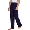 image:imageWiWi Mens Pajama Pants Soft Viscose Bamboo 1 or 2 Pack Sleep Lounge Bottoms Comfy Pj Loungewear with Pockets S4XBnavy