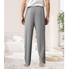 image:imageWiWi Mens Pajama Pants Soft Viscose Bamboo 1 or 2 Pack Sleep Lounge Bottoms Comfy Pj Loungewear with Pockets S4XCcharcoal Heatherheather Grey