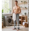 image:imageWiWi Mens Pajama Pants Soft Viscose Bamboo 1 or 2 Pack Sleep Lounge Bottoms Comfy Pj Loungewear with Pockets S4XCcharcoal Heatherheather Grey