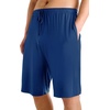 image:imageWiWi Mens Pajama Shorts Super Soft Lounge Bottoms Bamboo Viscose Cooling Sleep Bottom with Pockets S3XAblue Depth