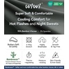 image:imageWiWi Mens Pajama Shorts Super Soft Lounge Bottoms Bamboo Viscose Cooling Sleep Bottom with Pockets S3XAcharcoal