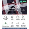 image:imageWiWi Mens Pajama Shorts Super Soft Lounge Bottoms Bamboo Viscose Cooling Sleep Bottom with Pockets S3XAnavyRed Stripe Plaid