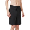 image:imageWiWi Mens Pajama Shorts Super Soft Lounge Bottoms Bamboo Viscose Cooling Sleep Bottom with Pockets S3XBblacknavy