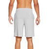 image:imageWiWi Mens Pajama Shorts Super Soft Lounge Bottoms Bamboo Viscose Cooling Sleep Bottom with Pockets S3XCash Grey