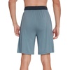 image:imageWiWi Mens Pajama Shorts Super Soft Lounge Bottoms Bamboo Viscose Cooling Sleep Bottom with Pockets S3XDeep Purple