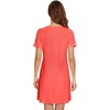 image:imageWiWi Nightgowns for Women Short Sleeve Sleepshirt Pajama Shirt Viscose from bamboo Soft Sleep Dress Vneck Nightshirt SXXLCcoral
