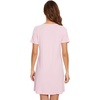 image:imageWiWi Nightgowns for Women Short Sleeve Sleepshirt Pajama Shirt Viscose from bamboo Soft Sleep Dress Vneck Nightshirt SXXLCpink