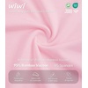 image:imageWiWi Nightgowns for Women Super Soft Sleepwear Long Sleeve V Neck Nightshirts Viscose from Bamboo Cooling Nightdress SXXLApink