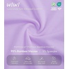 image:imageWiWi Nightgowns for Women Super Soft Sleepwear Long Sleeve V Neck Nightshirts Viscose from Bamboo Cooling Nightdress SXXLAtaro Purple