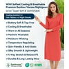 image:imageWiWi Nightgowns for Women Super Soft Viscose from Bamboo Long Sleeve Nightshirts Cooling Sleepwear Plus Size Nightshirts S3XCoral