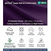 image:imageWiWi Nightgowns for Women Super Soft Viscose from Bamboo Long Sleeve Nightshirts Cooling Sleepwear Plus Size Nightshirts S3XDark Purple