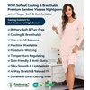 image:imageWiWi Nightgowns for Women Super Soft Viscose from Bamboo Long Sleeve Nightshirts Cooling Sleepwear Plus Size Nightshirts S3XDusty Pink