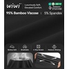 image:imageWiWi Nightgowns for Women Viscose from Bamboo Short Sleeve Sleepwear Super Soft Sleep Shirts Cool Plus Size Nightdress S4XBlack