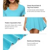 image:imageWiWi Nightgowns for Women Viscose from Bamboo Short Sleeve Sleepwear Super Soft Sleep Shirts Cool Plus Size Nightdress S4XTurquoise