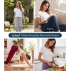 image:imageWiWi Pajama Pants for Women Lounge Super Soft Joggers Yoga Viscose from Bamboo Bottoms Cooling Pajamas Pant Sweatpants S4XAash Grey