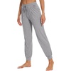 image:imageWiWi Pajama Pants for Women Lounge Super Soft Joggers Yoga Viscose from Bamboo Bottoms Cooling Pajamas Pant Sweatpants S4XBheather Grey