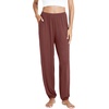 image:imageWiWi Pajama Pants for Women Lounge Super Soft Joggers Yoga Viscose from Bamboo Bottoms Cooling Pajamas Pant Sweatpants S4XCchocolate Brown