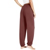 image:imageWiWi Pajama Pants for Women Lounge Super Soft Joggers Yoga Viscose from Bamboo Bottoms Cooling Pajamas Pant Sweatpants S4XCchocolate Brown