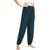 image:imageWiWi Pajama Pants for Women Lounge Super Soft Joggers Yoga Viscose from Bamboo Bottoms Cooling Pajamas Pant Sweatpants S4XCdeep Teal