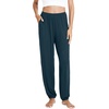 image:imageWiWi Pajama Pants for Women Lounge Super Soft Joggers Yoga Viscose from Bamboo Bottoms Cooling Pajamas Pant Sweatpants S4XCdeep Teal