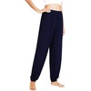 image:imageWiWi Pajama Pants for Women Lounge Super Soft Joggers Yoga Viscose from Bamboo Bottoms Cooling Pajamas Pant Sweatpants S4XCnavy