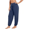 image:imageWiWi Pajama Pants for Women Lounge Super Soft Joggers Yoga Viscose from Bamboo Bottoms Cooling Pajamas Pant Sweatpants S4XDnavy Blue