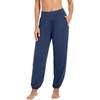 image:imageWiWi Pajama Pants for Women Lounge Super Soft Joggers Yoga Viscose from Bamboo Bottoms Cooling Pajamas Pant Sweatpants S4XDnavy Blue