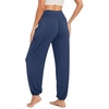 image:imageWiWi Pajama Pants for Women Lounge Super Soft Joggers Yoga Viscose from Bamboo Bottoms Cooling Pajamas Pant Sweatpants S4XDnavy Blue