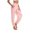 image:imageWiWi Pajama Pants for Women Lounge Super Soft Joggers Yoga Viscose from Bamboo Bottoms Cooling Pajamas Pant Sweatpants S4XDpeach Pink